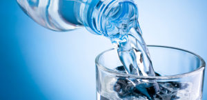 pouring water, drinking water